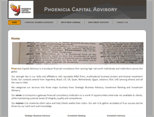 Tablet Screenshot of phoeniciacapital.com